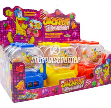 Funny Candy Jackpot Candy Machine- Doos 12 stuks