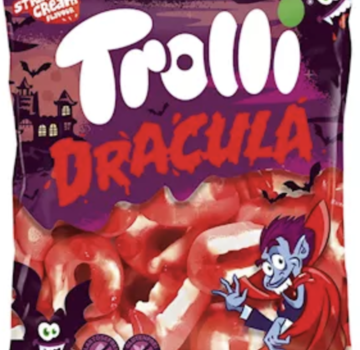 Trolli Halloween Dracula tandjes -zakje 150 gram