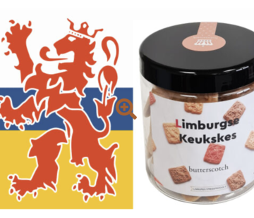 Snoepdiscounter Butterscotch Koekjes -silo 180 gram