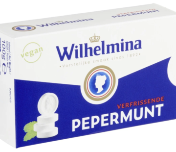 Fortuin Wilhelmina Pepermunt - Doos 30x100 gram