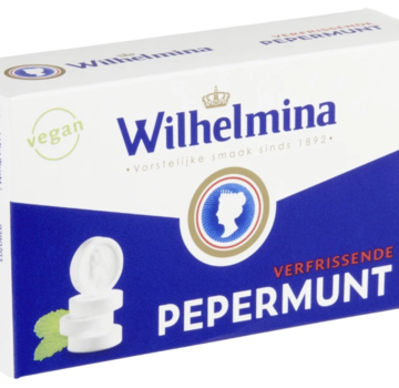 Fortuin Wilhelmina Pepermunt - Doos 30x100 gram