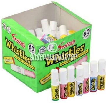 Swizzels VEGGIE Fluit Candy Whitsltes -Doos 60 stuks