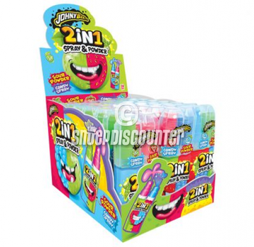 Johnny Bee 2 in1 Spray & Powder -Doos 24 stuks