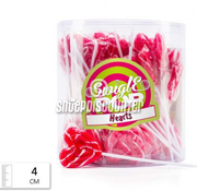 Valentijn Heart Pops Lolly -Silo 50 stuks