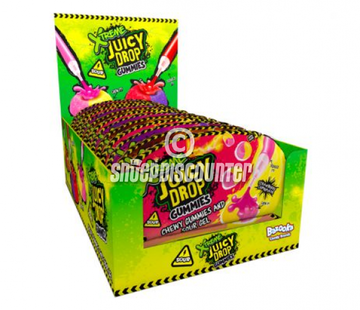 Bazooka Xtreme Juicy Drop Gummies -Doos 12 stuks