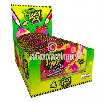 Bazooka Xtreme Juicy Drop Gummies -Doos 12 stuks