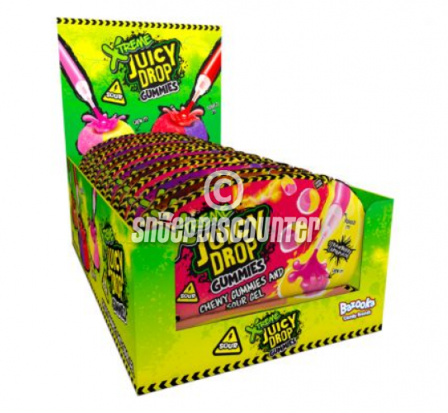 Xtreme Juicy Drop Gummies -Doos 12 stuks