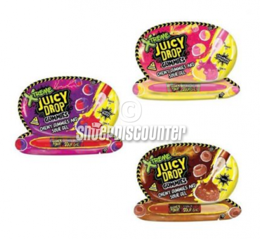 Xtreme Juicy Drop Gummies -Doos 12 stuks