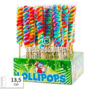 Felko Twist Regenboog  Lollipops 13,5 cm - Doos 30 stuks