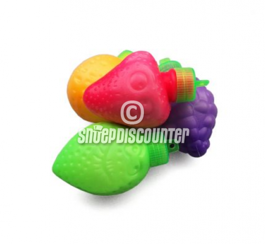 Frutti Fizz Plastic Fruit -Doos 18 stuks