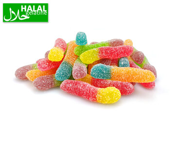 Halal Jake Sour Worms - 1 kilo