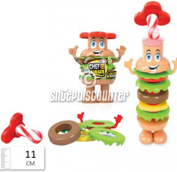 Johnny Bee Chef Burger Dip& Lick -Doos 12 stuks