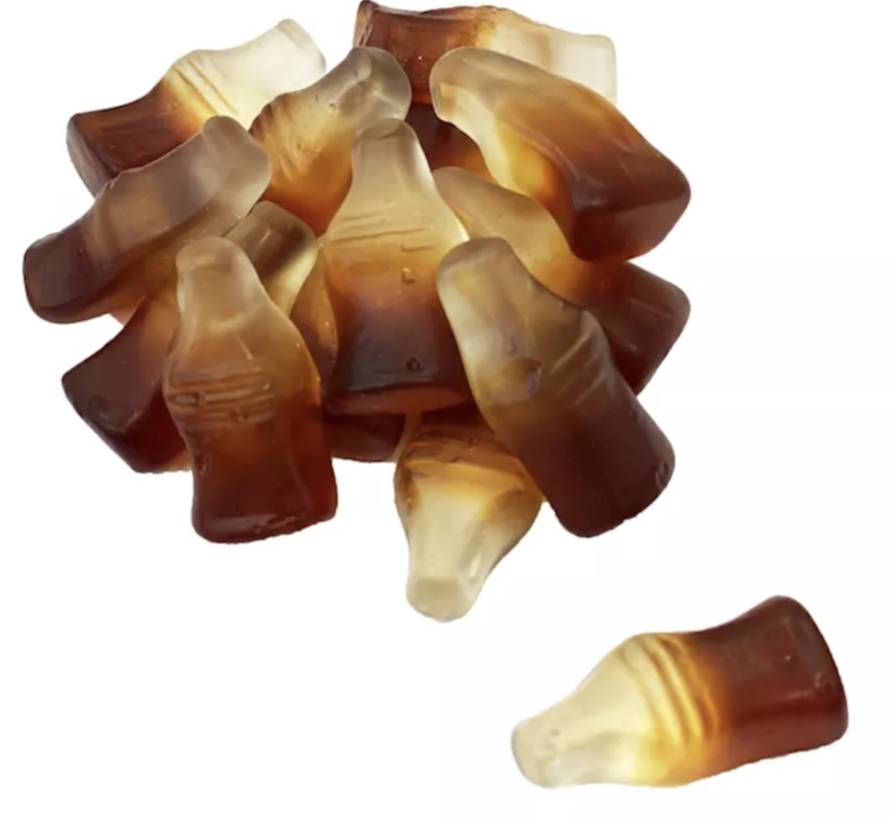 Kleine cola flesjes -1 kilo
