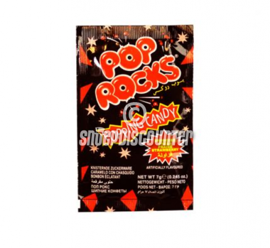 Knetter Snoep Pop Rocks -Doos 50 Stuks