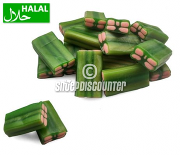 Halal Snoepdiscounter Watermeloen Jelly Bricks -1 kilo