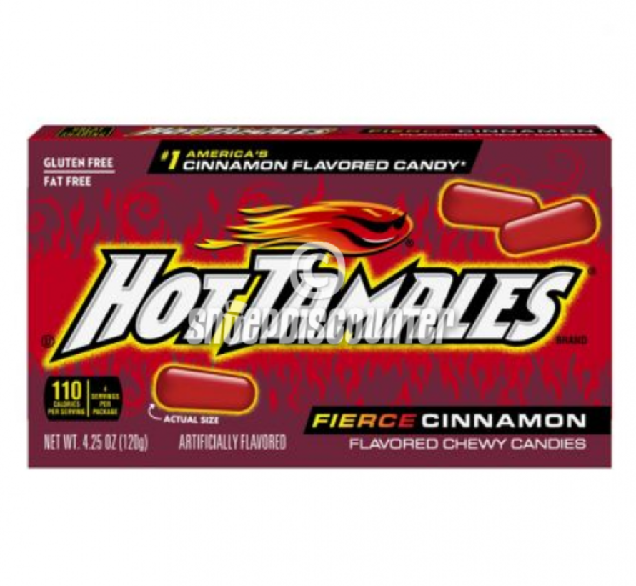 Hot Tamales Cinnamon- Doos 12x120gram