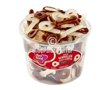 Red Band snoep Cola Speen Red Band  -Silo 100 Stuks
