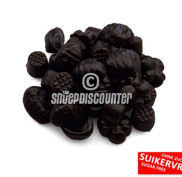Snoepdiscounter Gemengde dropmix  SUIKERVRIJ -1 kilo