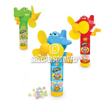 Johnny Bee Airplane fan -Doos 12 stuks