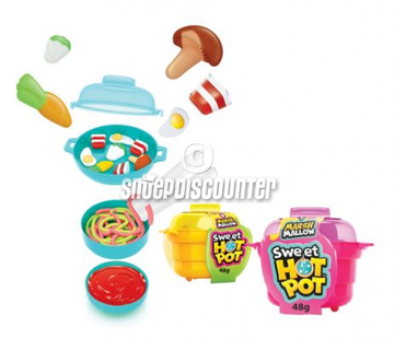 Johnny Bee Sweet Hot Pot miniatuur snoep -Doos 12 stuks