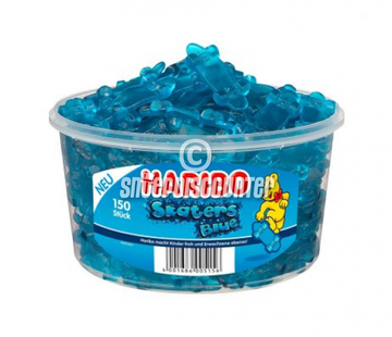 Haribo snoep Skaters Blue -Silo 150 stuks