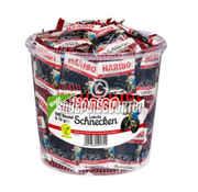Haribo snoep JoJo Drop Lakritz Schnecken -Silo 100 stuks