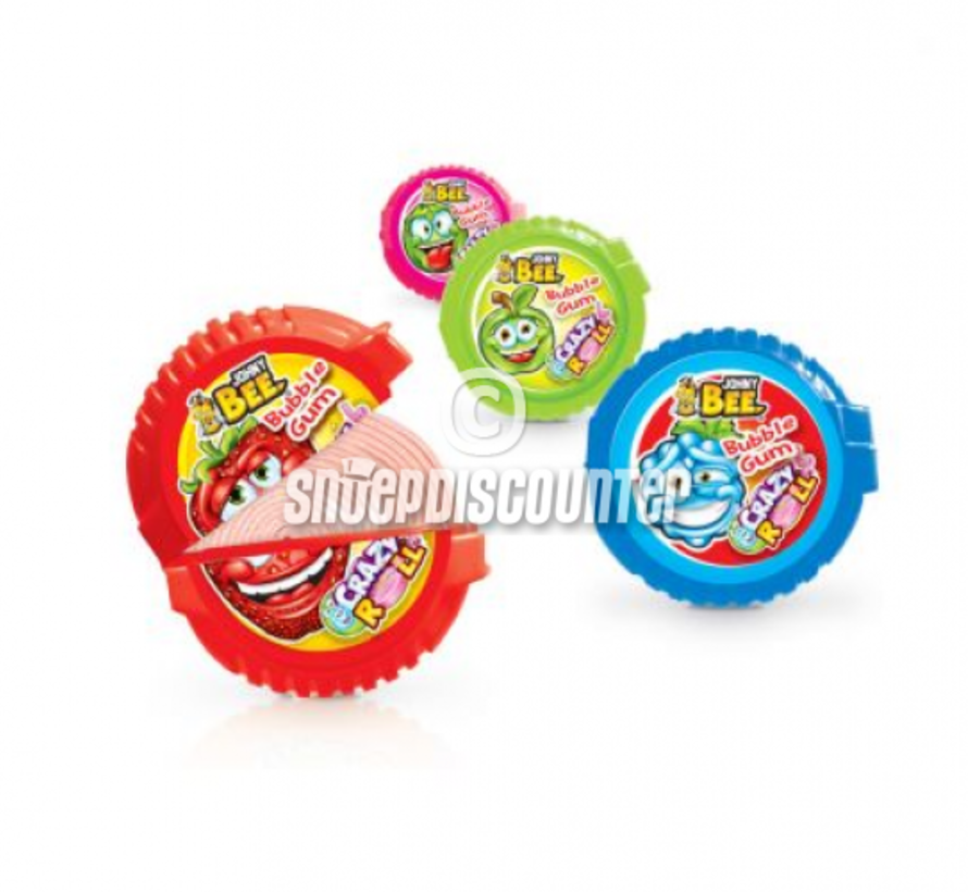 Crazy Roll Gum -Doos 24 stuks