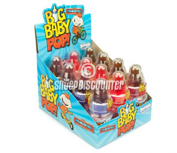 Bazooka Baby Big Pop -Doos 12 Stuks