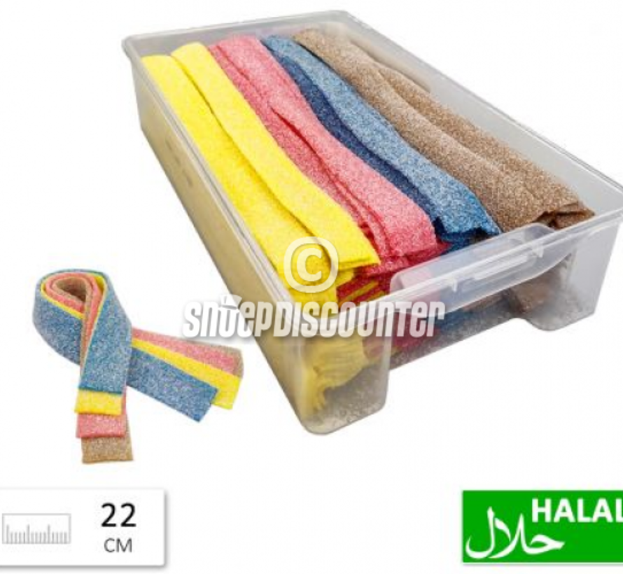 Radikal Sour Belts Assorted- Silo 200 stuks