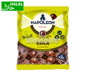Halal Napoleon Kogels Cola - 1 kilo Vegan
