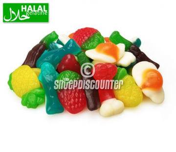 Halal Jake  Jelly Mania BRILLO Classic Mix -1 kilo