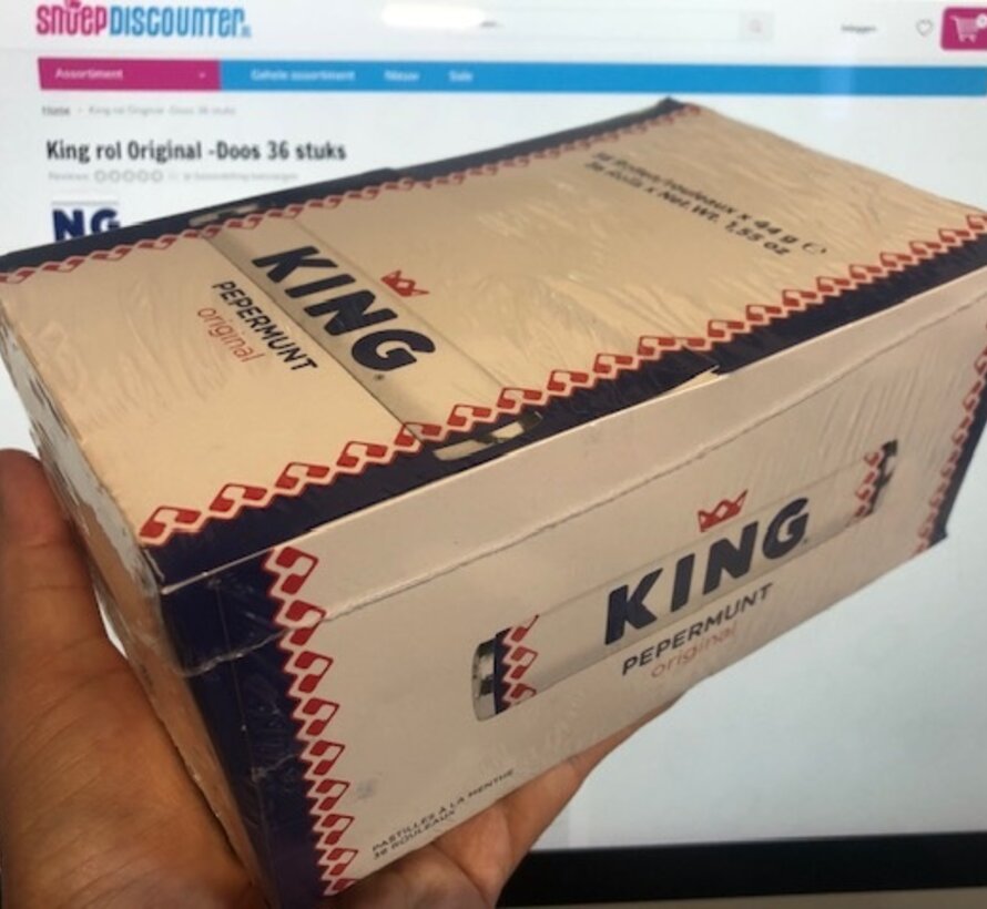 King rol Original -Doos 36 stuks