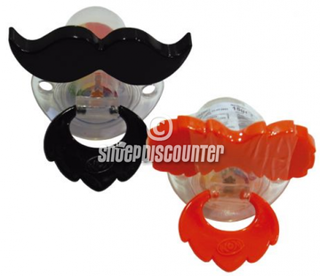 Wom Snorren Mustacho Speen Lolly - 24 stuks