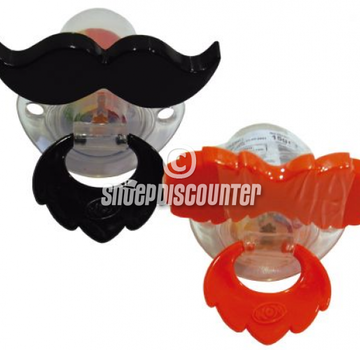 Wom Snorren Mustacho Speen Lolly - 24 stuks