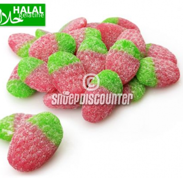 Halal Jake Sour Wild Strawberries -1 kilo