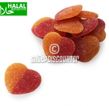 Halal Jake  Peach Hearts Perzik Harten -1 kilo