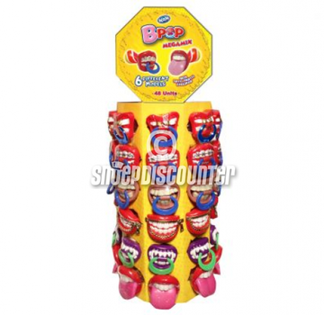 Wom Tutter Lolly B-Pop Tower GROOT -48 stuks