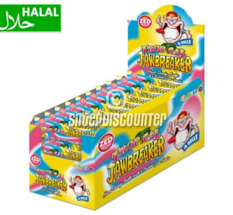 Jawbreaker Tropical -Doos 40 Stuks