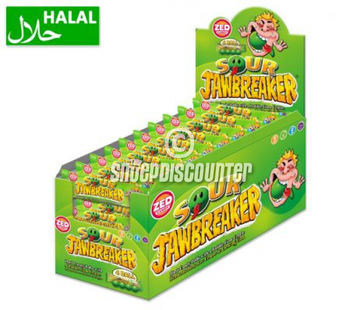 Halal Jawbreaker Sour -Doos 40 Stuks