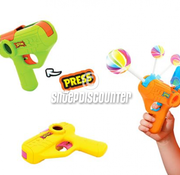 Johnny Bee Pocket Gun Lolly Pop -Doos 16 stuks