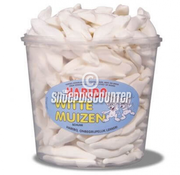 Haribo snoep Witte Muizen -Silo 150 Stuks