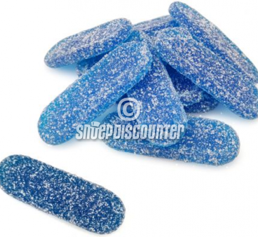 Gelatine Vrij Zure Blauwe Tongen -zak 800g