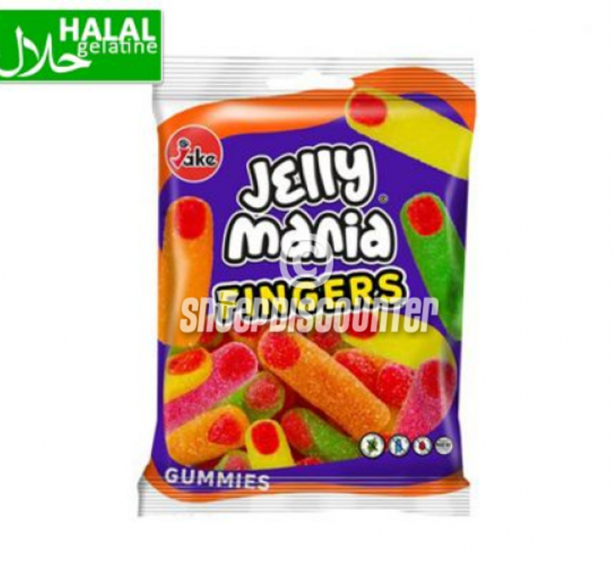 Halloween Sour fingers Vingertopjes -zakje 100 gram