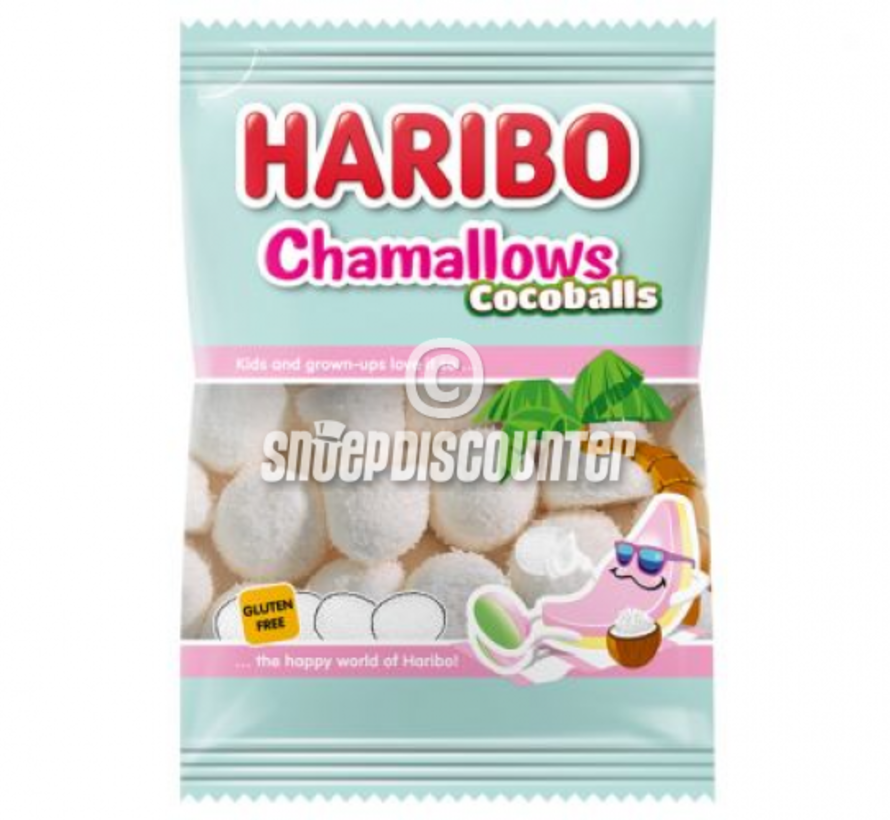 Haribo Chamallows Cocosbol  -Zak 1Kg