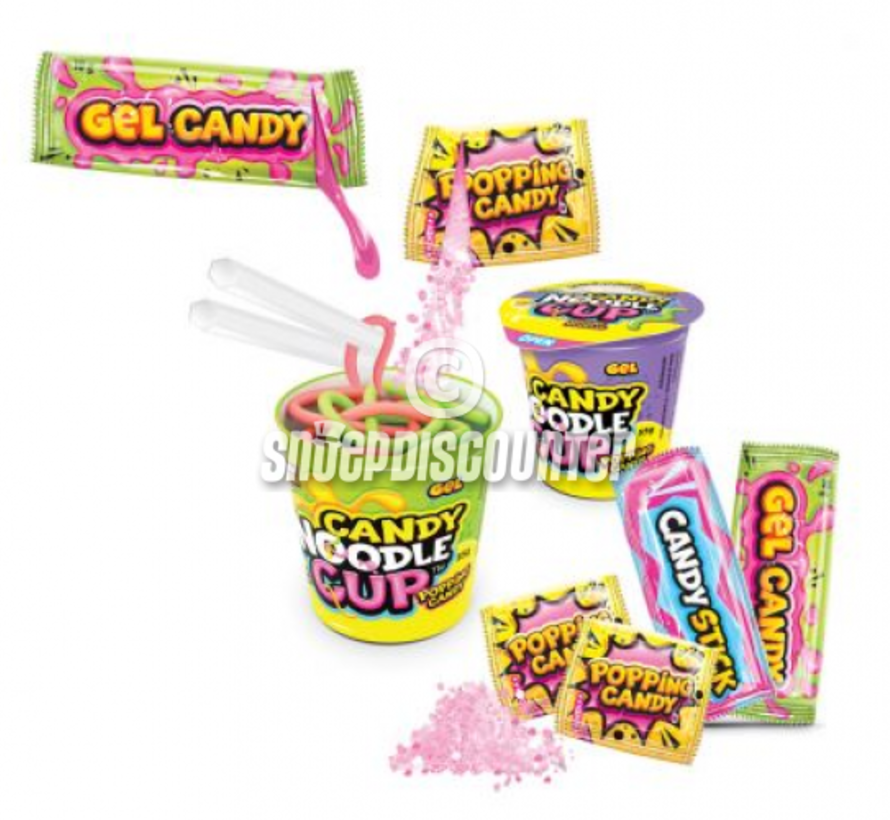 Poppin Candy Noodle Cup -Doos 12 stuks