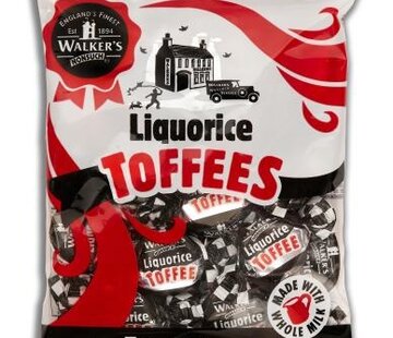 Walker's Walker's Liquorice Drop Toffees -150 gram