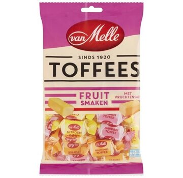 VEGGIE Van Melle Fruit Toffees VEGAN -225 gram