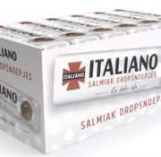 italiano Italiano Salmiak Dropsnoepjes -Doos 24 stuks