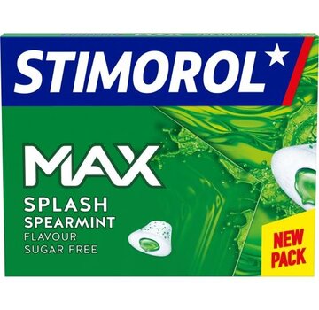 Stimorol Stimorol Max Splash Spearmint -Doos 21 stuks