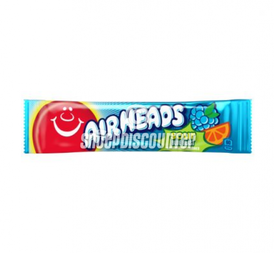 Airheads Sour Blue Blast -Doos 36 stuks
